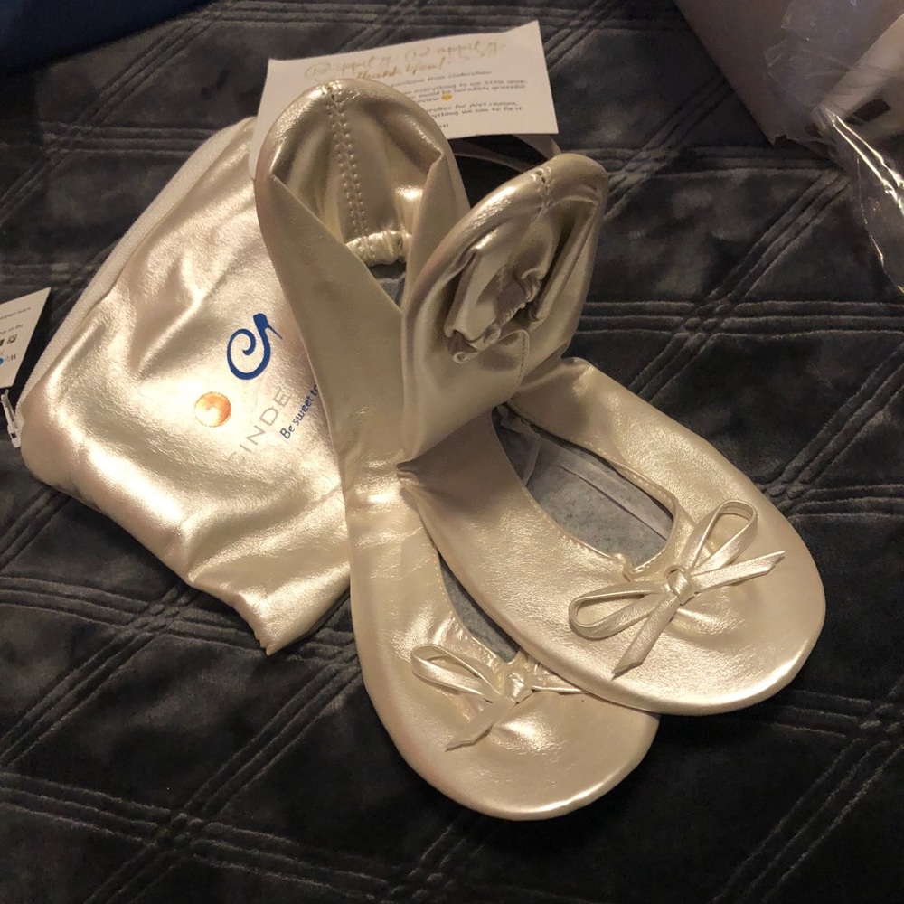 Ballet slides- NEVER USED